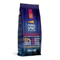 PRIMAL SPIRIT Krmivo pre psov 12kg Wilderness 60% MÄSO