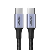 UGREEN KÁBLOVÝ KÁBEL USB C/USB C 5A 100W PD QC 1M