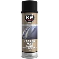 K2 AKRYLOVÝ LAK MATNÝ ČIERNY LAK SPREJ 500ml