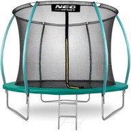 Profilovaná záhradná trampolína 10ft/312cm s vnútornou sieťou Neo-Sport