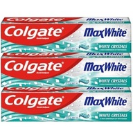 COLGATE MAXWHITE biela CRYSTALS ZUBNÁ PASTA 1450 str./min 3x 100ml