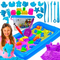 Kinetic Sand 5KG Sandbox Pool Forms Set XXL Super Plastic