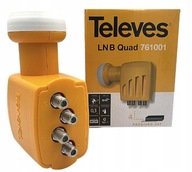 TELEVES LNB QUAD SAT CONVENT