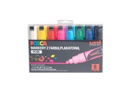 Sada popisovačov Posca PC-8K 8 ks v puzdre popisovača