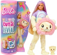 BARBIE CUTIE REVEAL BÁBIKA V ZVIERATOM STYLINGU LEV V LEVI HKR06