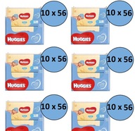 Vlhčené obrúsky Huggies Pure Water 60 x 56 ks