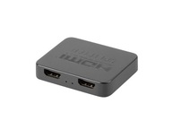 L ADAPTÉR rozbočovač 1x HDMI - 2x rozdeľovač 4K UHD