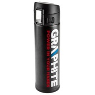 Praktická termoska GRAPHITE 500 ml nerezová