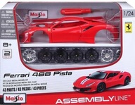 Ferrari 488 PISTA 1:24 pre montáž Maisto 39135