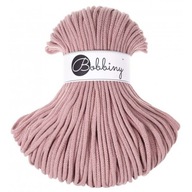 Prémiová zapletaná šnúrka - Bobbins - Blush, 5 mm