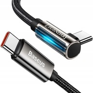 Kábel Baseus USB-C ANGLE Type-C 100 W PD QC 4.0 2M