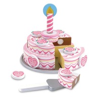 Drevená torta Melissa a Doug 3+