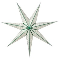 IKEA STRALA LAMPA TIEŇ STAR GREEN 90 CM