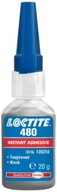 Loctite 480 20 g gumou vystužená čierna