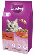 Whiskas suché krmivo pre dospelé mačky s hovädzím mäsom 3,8 kg