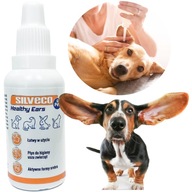 SILVECO Healthy Ears ochranné kvapky na ušné infekcie u psov a mačiek 30ml