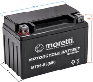 GÉLOVÁ BATÉRIA MTX9-BS MOTOKÚTER MORETTI