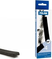 Drevené uhlie Milan 15 - 7 mm 4 ks v krabičke