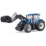 Traktor New Holland s nakladačom a odnímateľnými kolesami Bruder 03121