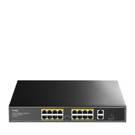 SWITCH PoE+ FS1018PS1 200W 16+2x Gigabit SFP CCTV