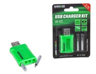 USB NABÍJAČKA PRE BATÉRIE V LED PLÁVACH