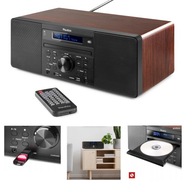 Rádio do domácej kancelárie DAB+ FM CD BT USB REMOTE