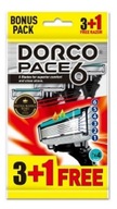 DORCO Pace 6 Žiletka 6 čepelí 3+1 zdarma