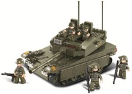 SLUBAN BLOKUJE MERKAVA TANK ARMY VOJAKA