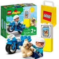 LEGO DUPLO 10967 Policajná motorka MOTOR + PES