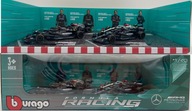 Mercedes AMG F1 Hamilton Russell W12 W13 W14 BBurago SET 1:43