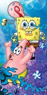 Spongebob SquarePants plážová osuška 70 x 140 cm (SBOB201021)