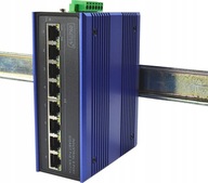 PRIEMYSELNÝ SPÍNAČ PoE DIN 8x RJ45 Digitus