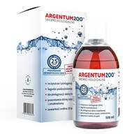 NEIÓNOVÉ NANO KOLOIDNÉ STRIEBRO AG 25 ppm 500ml