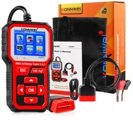 KONNWEI KW681 TESTER BATÉRIE 2v1 OBDII DIAGNOSTIKA