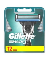 Vložka Gillette Mach3 Žiletka 12 ks.