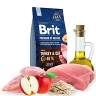 Brit Premium By Nature Light 15 kg pre psov s nadváhou