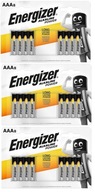 24 X VÝKONNÝ ENERGIZER PRSTY BATÉRIE AAA R03