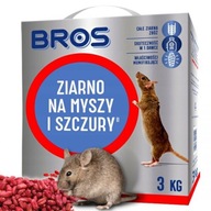 SILNÉ Zrno pre myši a potkany Bros 3 kg JED