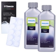 2x SAECO PHILIPS CA6700 odstraňovač vodného kameňa + tablety