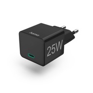 MINI USB-C QUALCOMM POW.DELIVERY(PD) 25 W ČIERNA