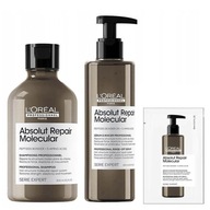 Loreal set Absolut Repair Molecular sérum šampón + zdarma