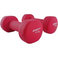 SET NEOPRÉNOVÝCH ČAPEĽOV NA FITNESS CVIČENIE 2x1,5KG ENERO FIT