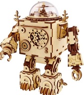 Súprava 3D puzzle modelu ROBOT AM601 Music Box