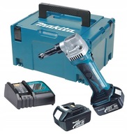 MAKITA DJN161RFJ skákacie nožnice na trapézový plech 1,6mm sada 2x3ah 18V