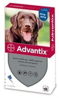 Advantix pre psov od 25kg do 40kg 4ml x4ks