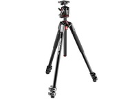 Hliníkový statív Manfrotto 3 sekcie, stĺpik 90 stupňov