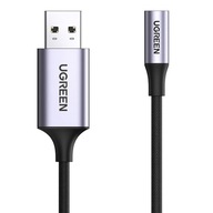 UGREEN USB na Mini Jack 3,5 mm AUX audio adaptér (s