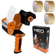 NEO TOOLS Držiak pásky Držiak pásky Aplikátor pásky 50 mm + 3x baliaca páska