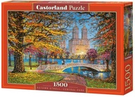 Puzzle 1500 jesenná prechádzka Central Park CASTOR