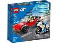 LEGO City 60392 Prenasledovanie policajných motoriek